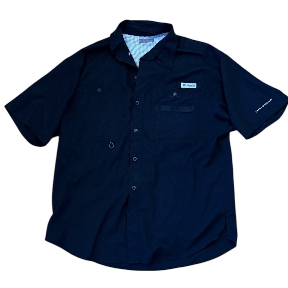 Columbia PFG button down shirt